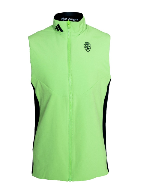 CHALECO REVERSIBLE ADIDAS NEGRO/VERDE Real Zaragoza