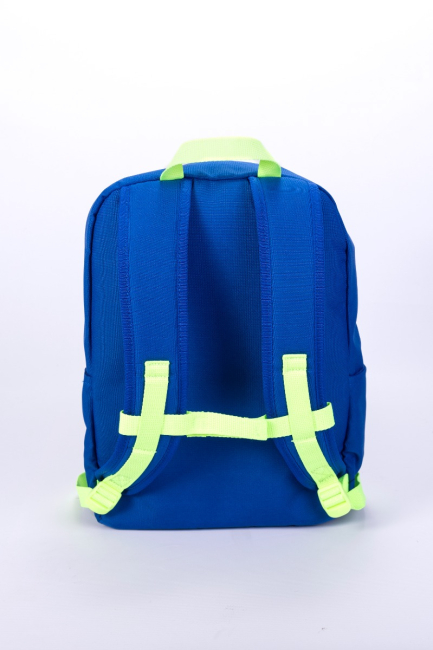 MOCHILA INFANTIL ADIDAS AZUL Y AMARILLA