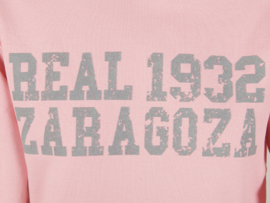Sudadera con capucha Rosa Infnatil