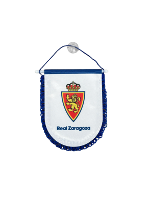 Banderín con ventosa Real Zaragoza