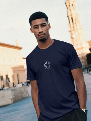 Camiseta Iconos de Zaragoza Azul