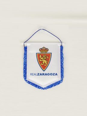 Banderín oficial Real Zaragoza pequeño 