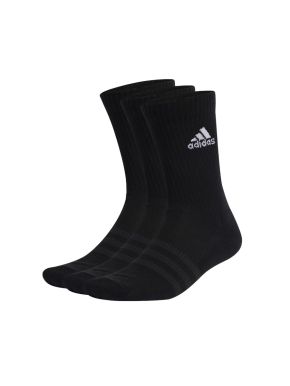 CALCETINES ADIDAS CUSHIONED CREW NEGROS PACK 3U. - Toma Padel