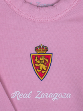 Body Bebé Rosa Real Zaragoza