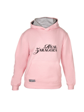 Sudadera Rosa Real Zaragoza