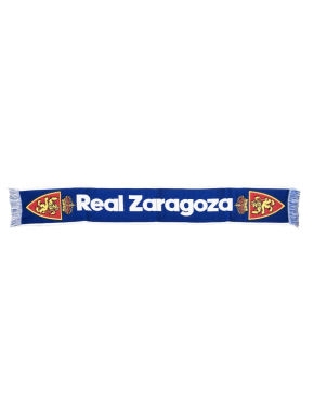 Minibufanda Real Zaragoza azul