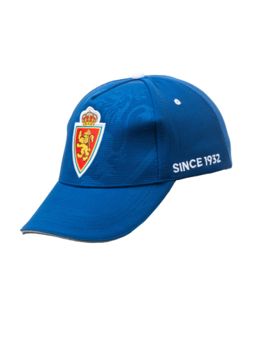 GORRA AZUL TROQUELADA