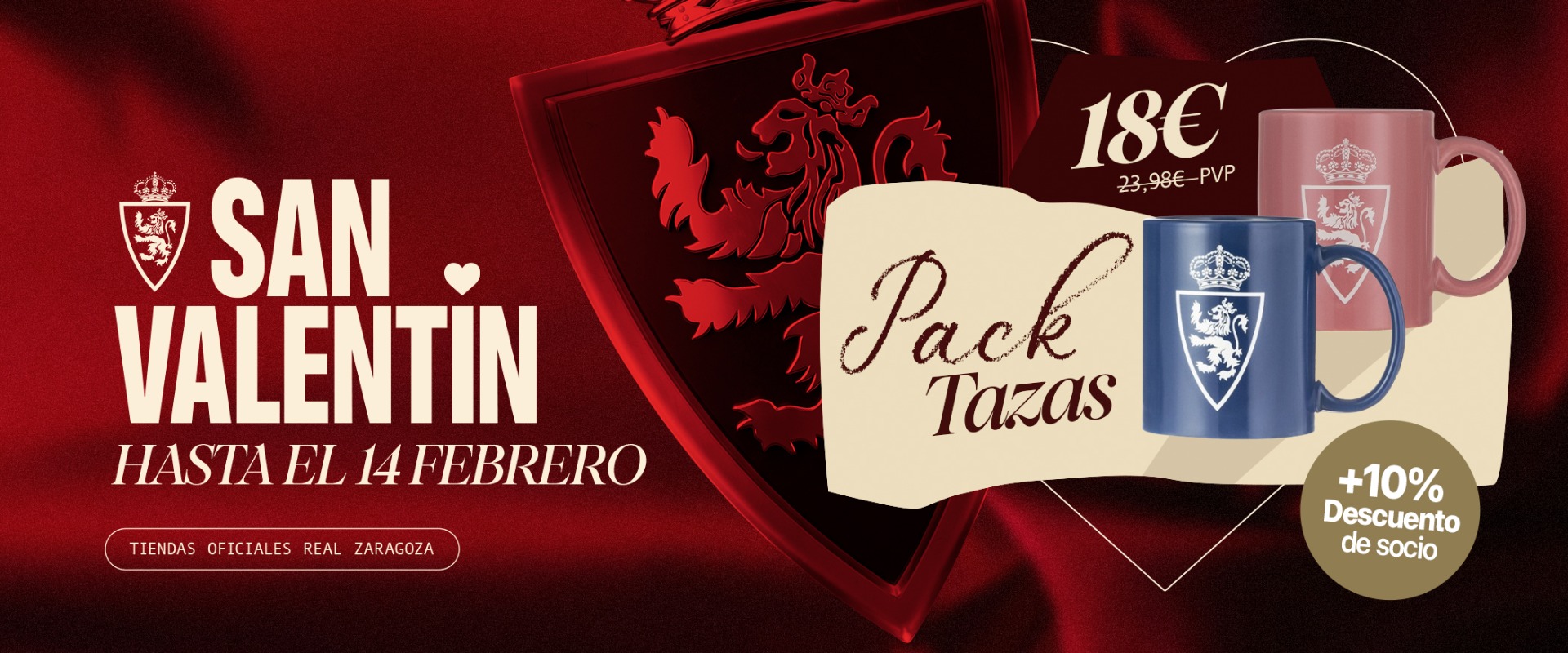 Pack Tazas San Valentín