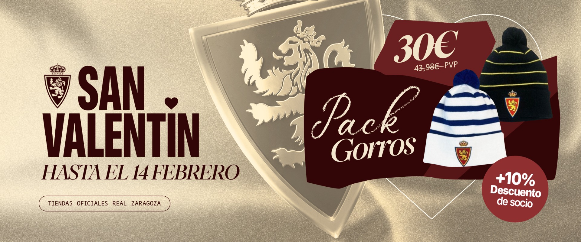 Pack Gorros San Valentín