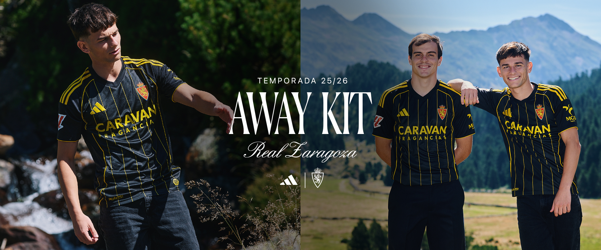 Equipaciones Away 25/26