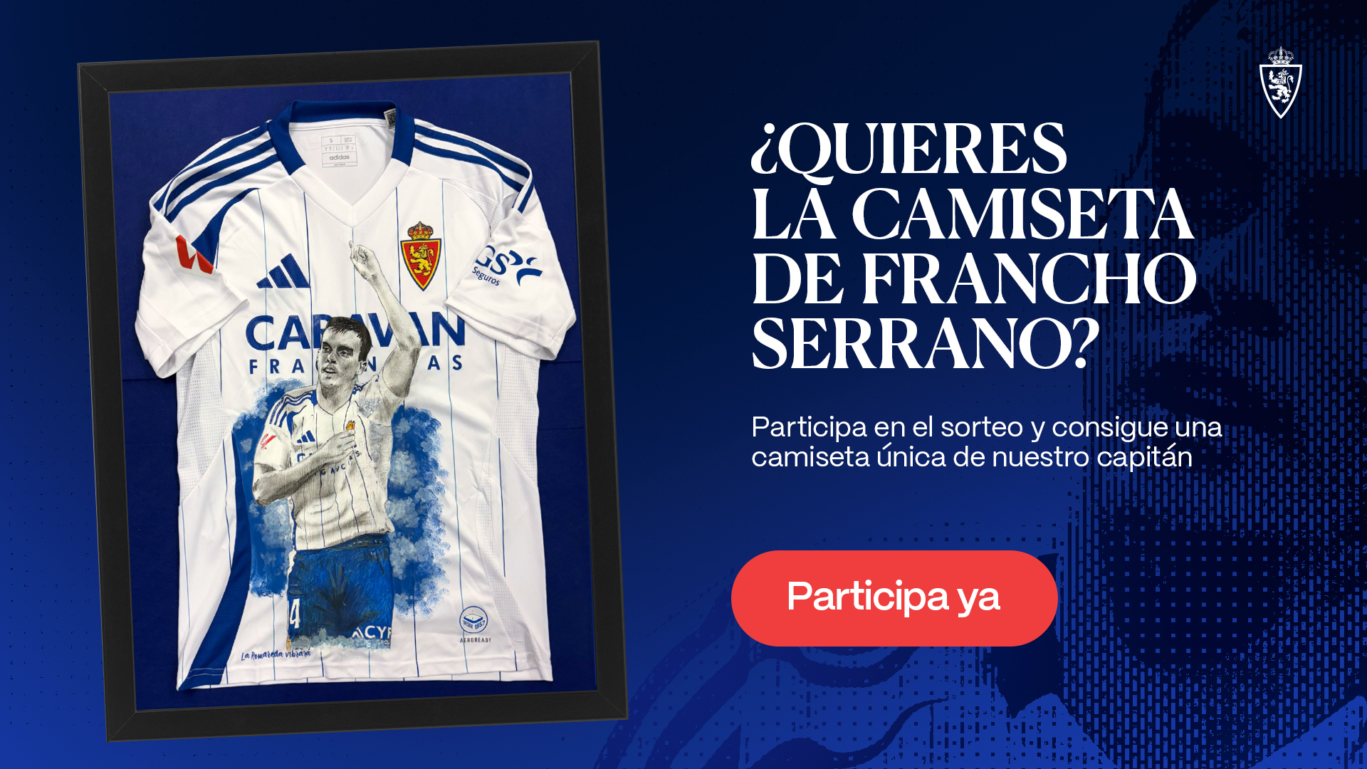 Participa en el sorteo de una camiseta única de Francho