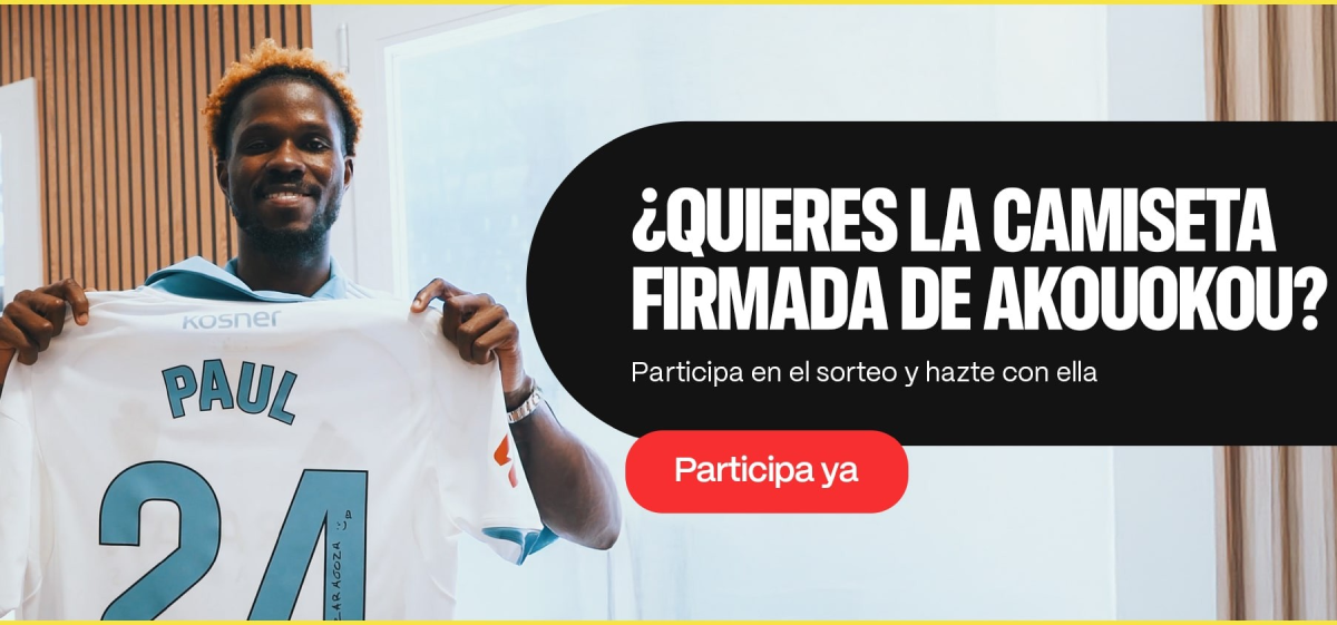 Participa en el sorteo de la camiseta firmada de Akouokou